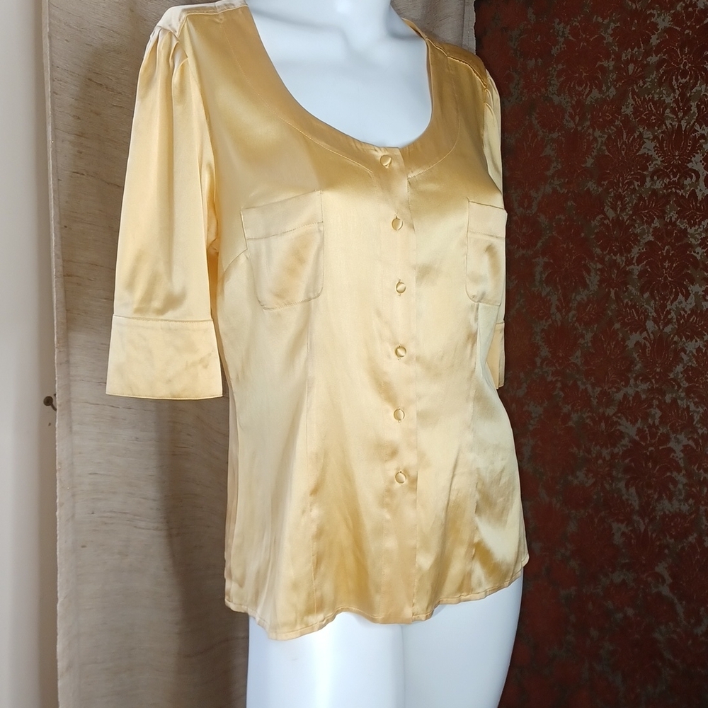 Sandra Angelozzi silk blouse 42